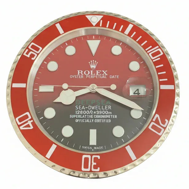 Orologio da Parete Deepsea 35cm Acciaio Inox Professionale - Moon24