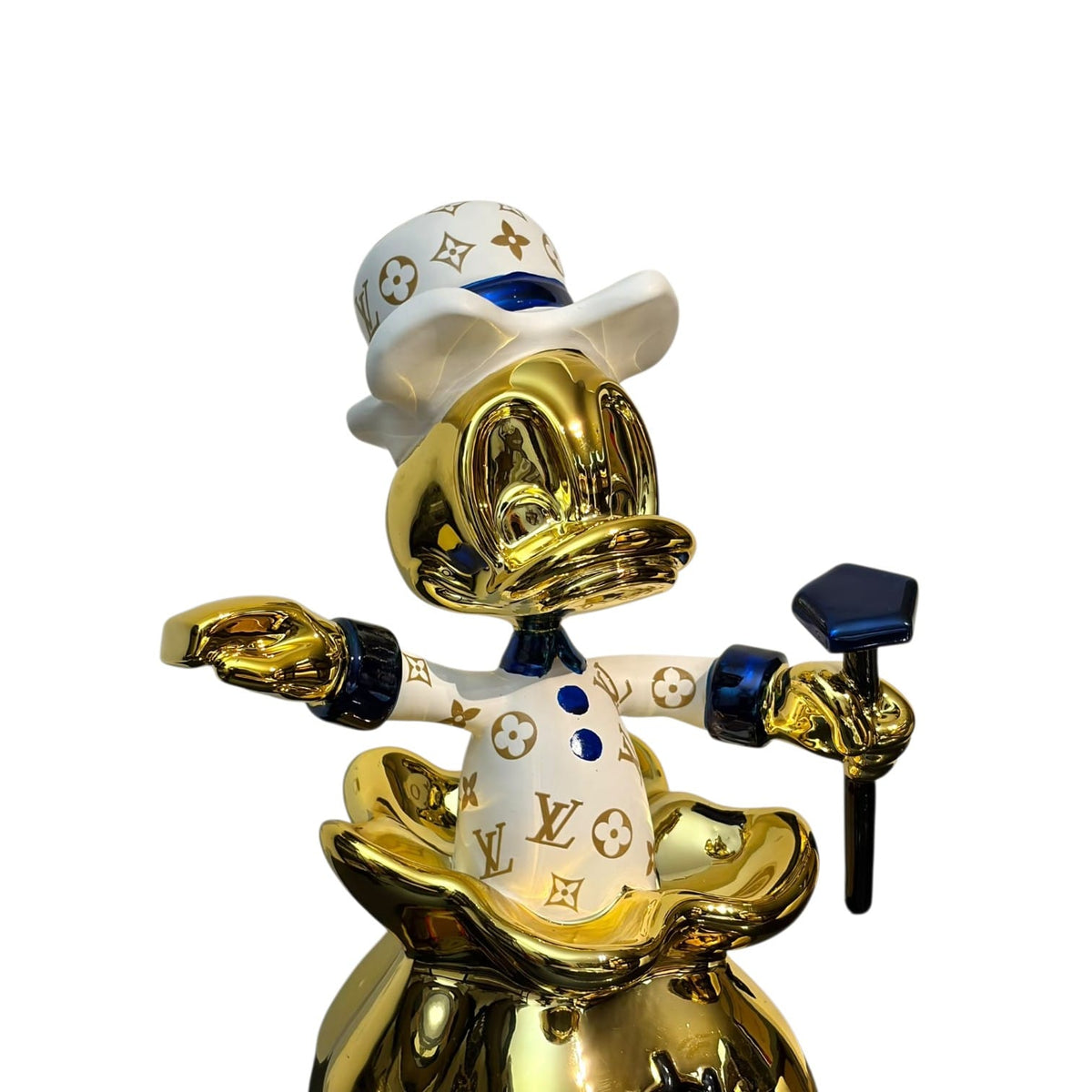 Louis Vuitton Money Bag Duck Gold White Blue – GF Exclusives