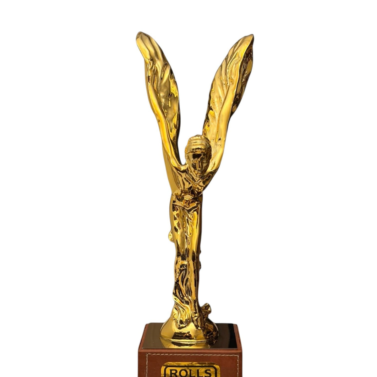 Rolls-Royce Spirit of Ecstasy Gold – Scultura GF Exclusives