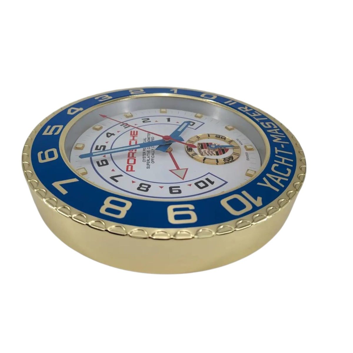 Orologio da Parete Porsche Yacht-Master II Blu Oro
