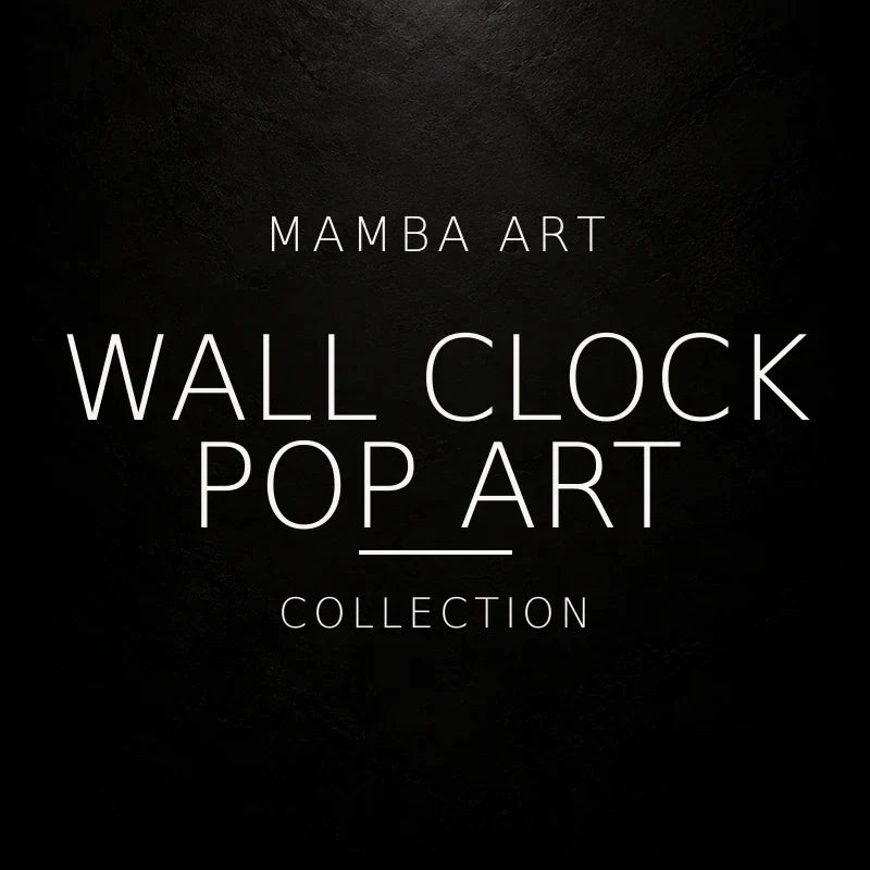 Wall Clock Pop Art