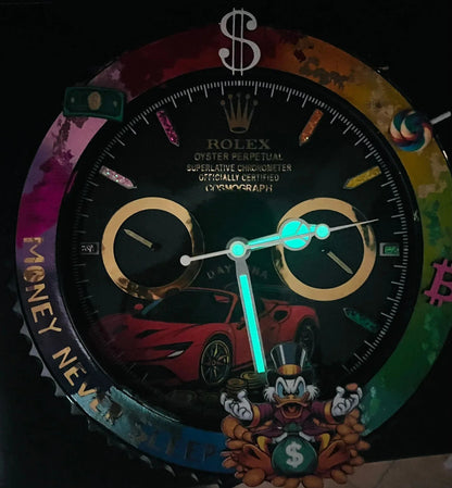 Orologio The Rich FS90 Custom da Parete - Moon24