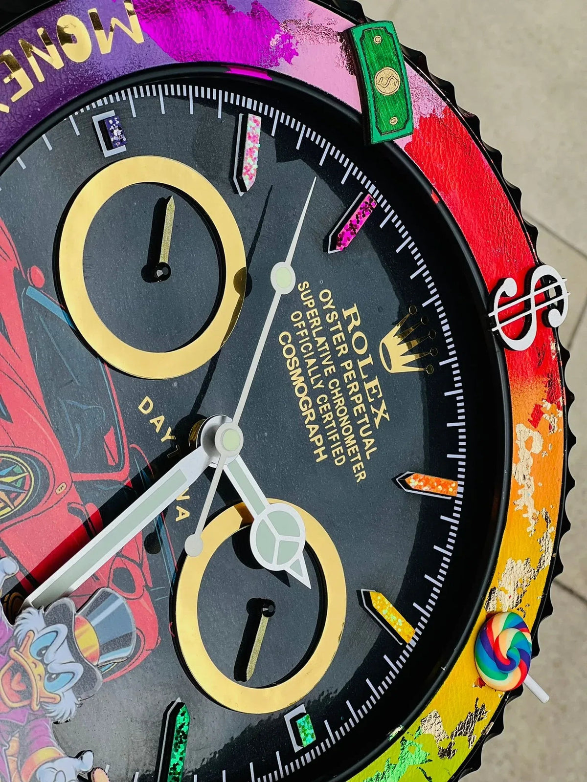 Orologio The Rich FS90 Custom da Parete - Moon24