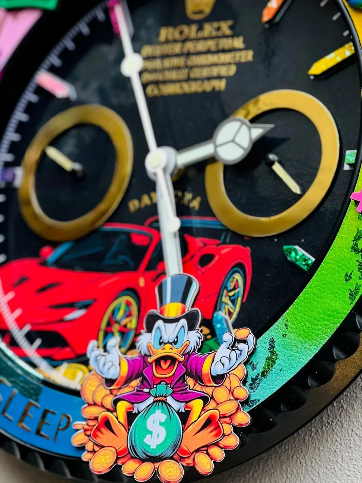 Orologio The Rich FS90 Custom da Parete - Moon24