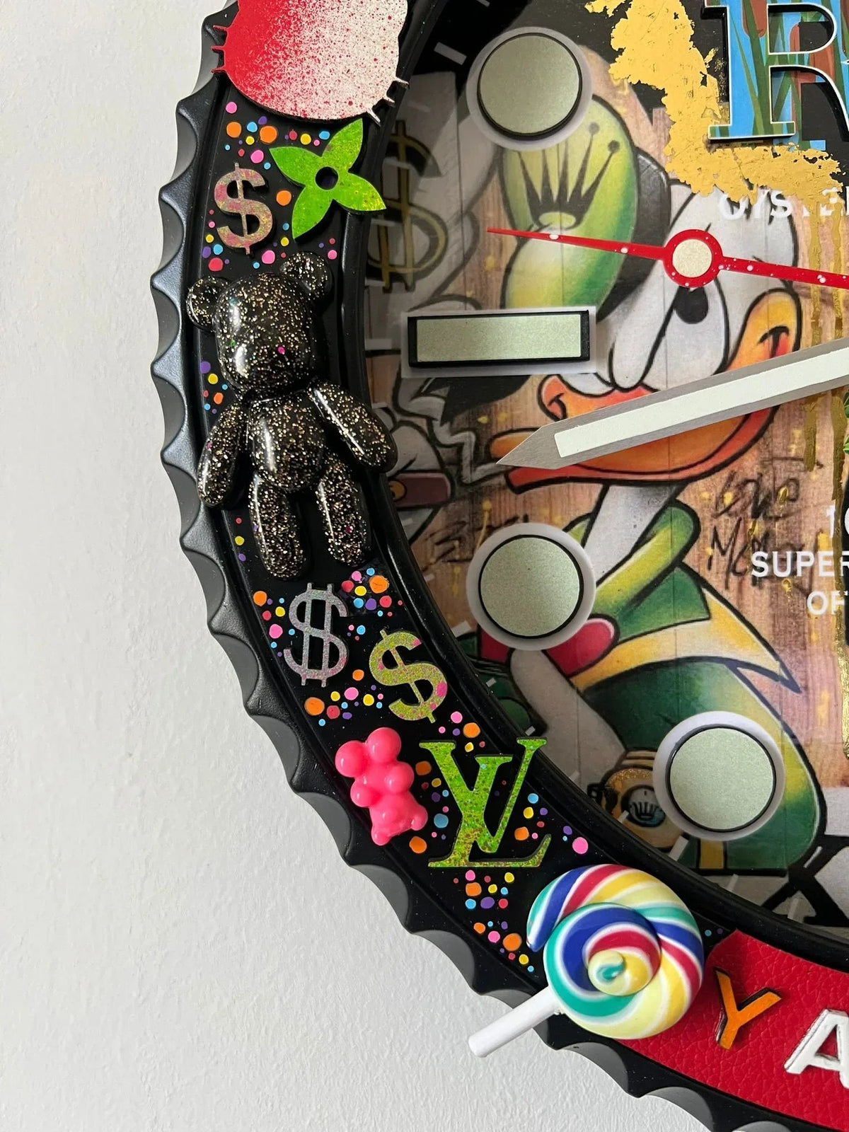 Orologio The Crazy Duck Custom da Parete - Moon24