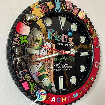 Orologio The Crazy Duck Custom da Parete - Moon24