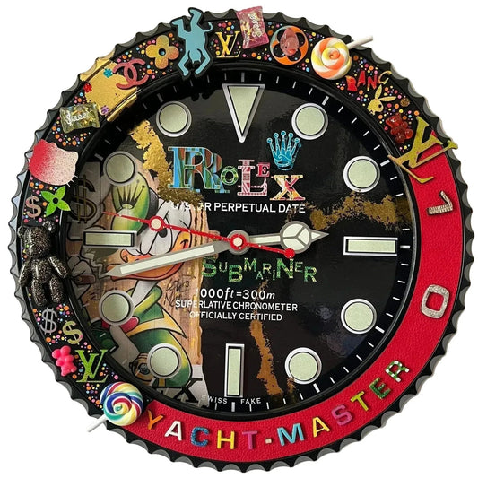 Orologio The Crazy Duck Custom da Parete - Moon24