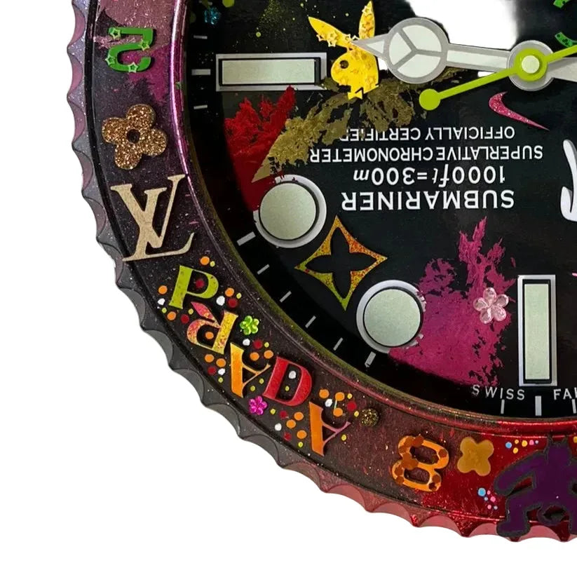 Orologio The Crazy Rabbit Custom da Parete - Moon24