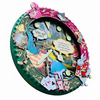 Orologio “Wonderland Edition” Custom da Parete - Moon24