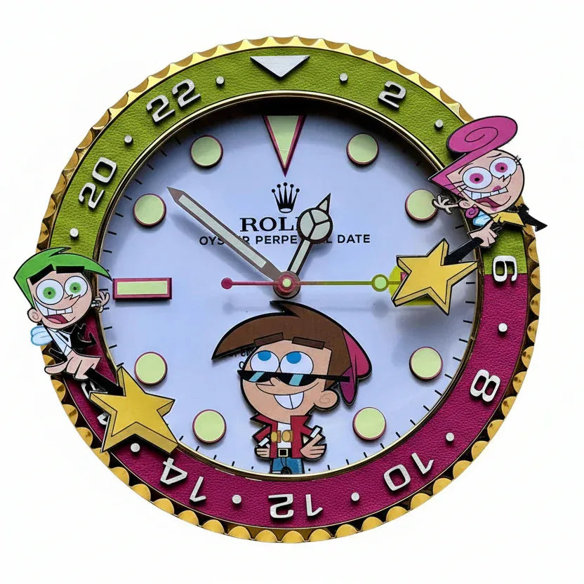Orologio “Wishful Time Edition” Custom da Parete - Moon24