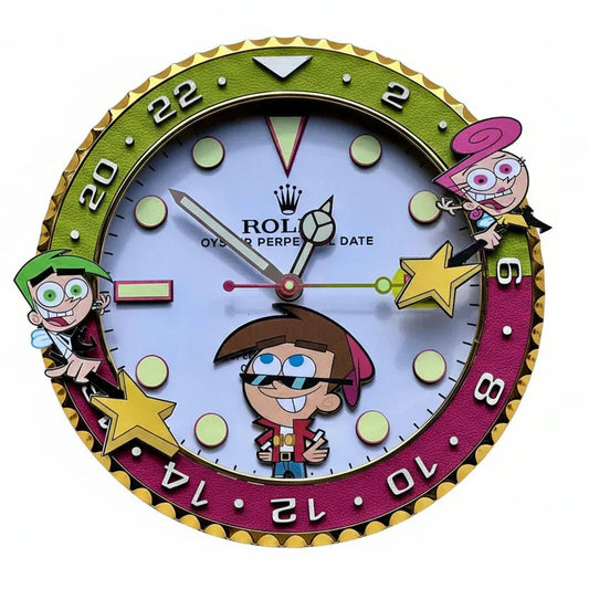 Orologio “Wishful Time Edition” Custom da Parete - Moon24