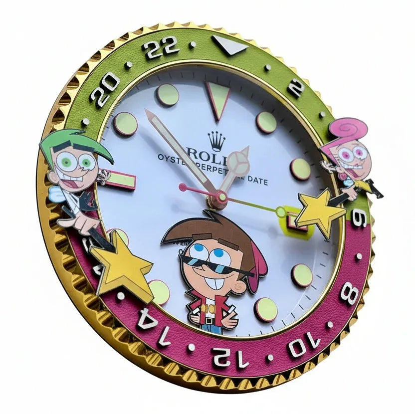 Orologio “Wishful Time Edition” Custom da Parete - Moon24