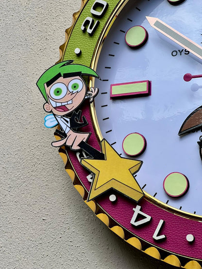 Orologio “Wishful Time Edition” Custom da Parete - Moon24
