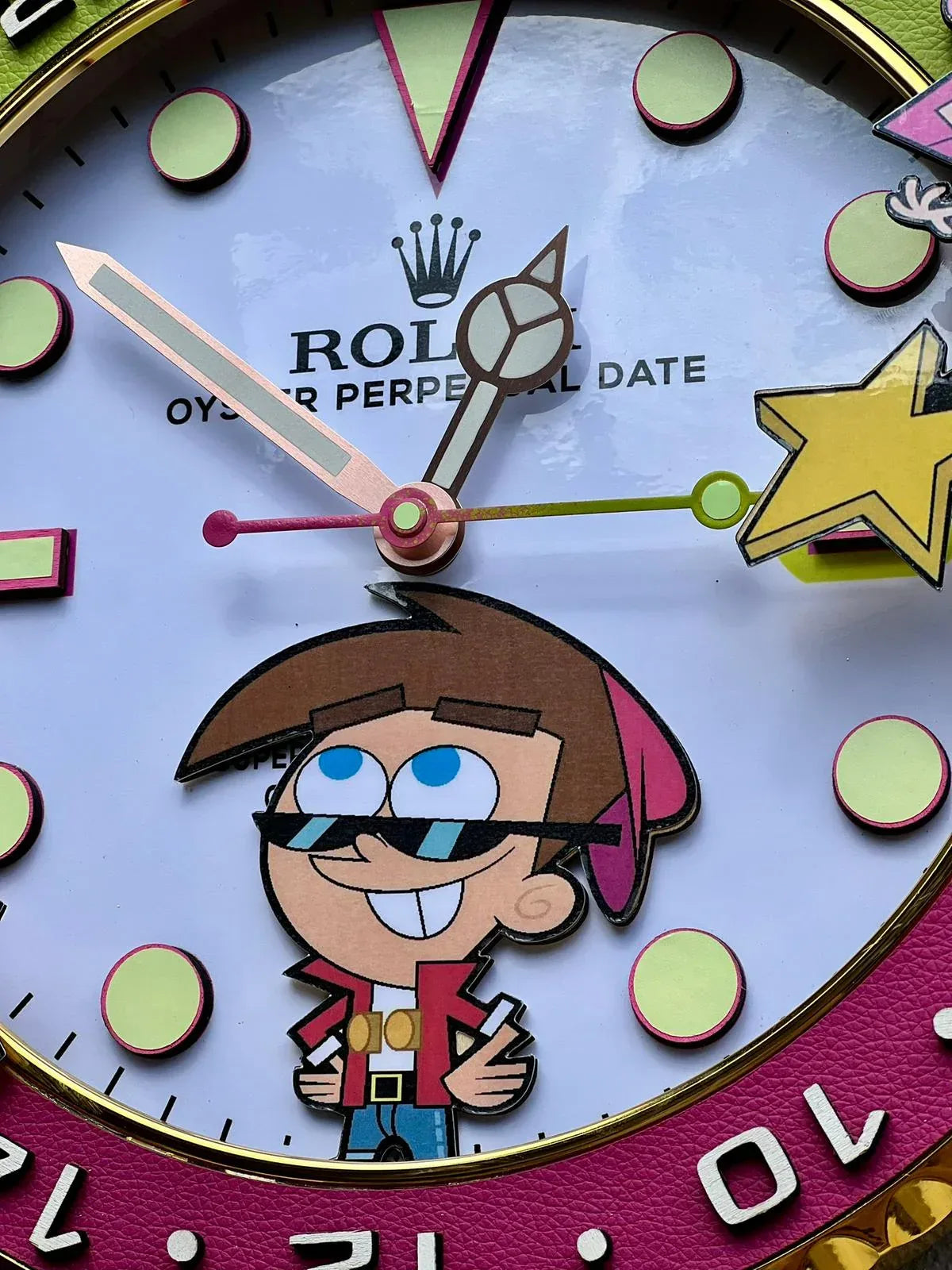 Orologio “Wishful Time Edition” Custom da Parete - Moon24