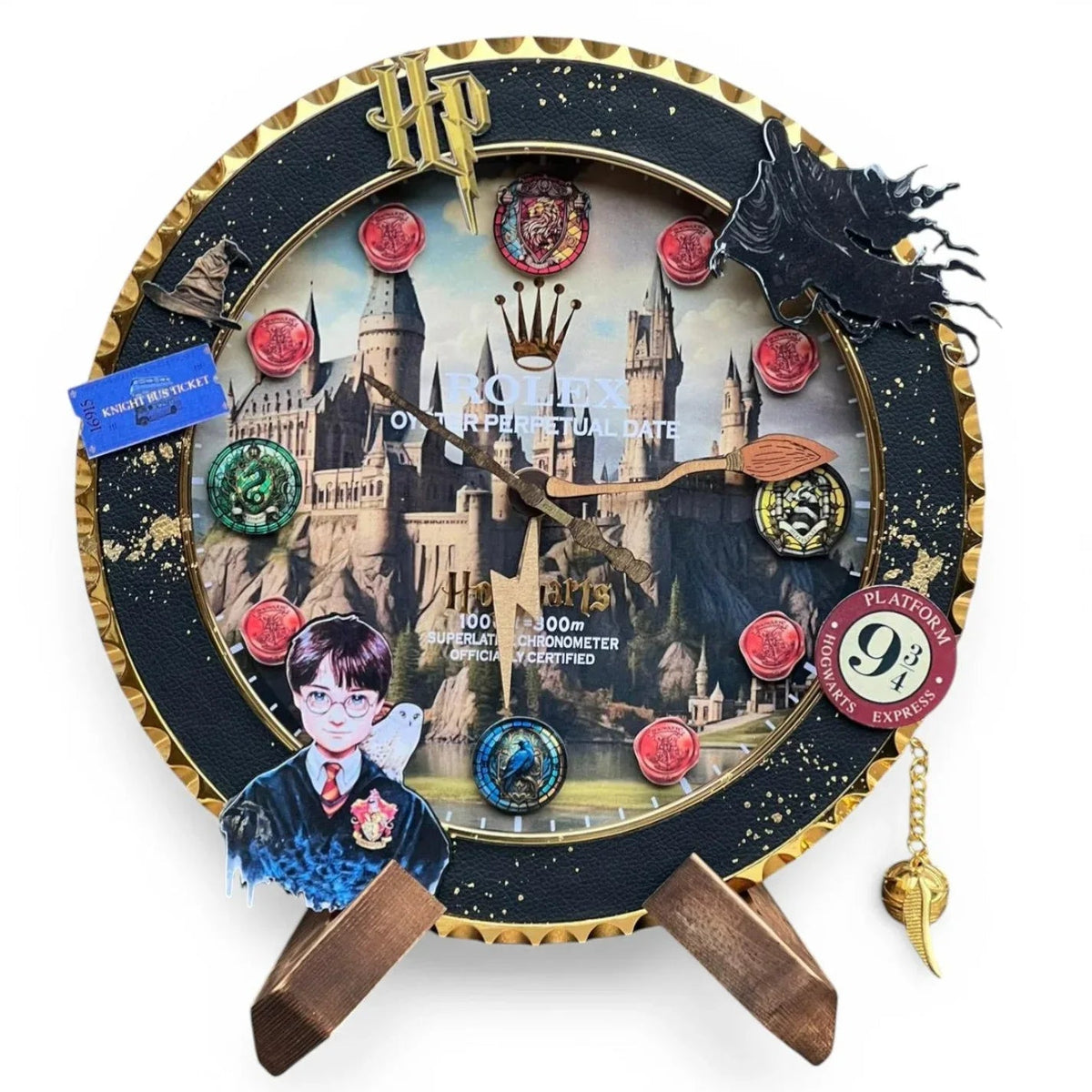 Orologio da Parete Custom Pop Art – Hogwarts x Harry Potter