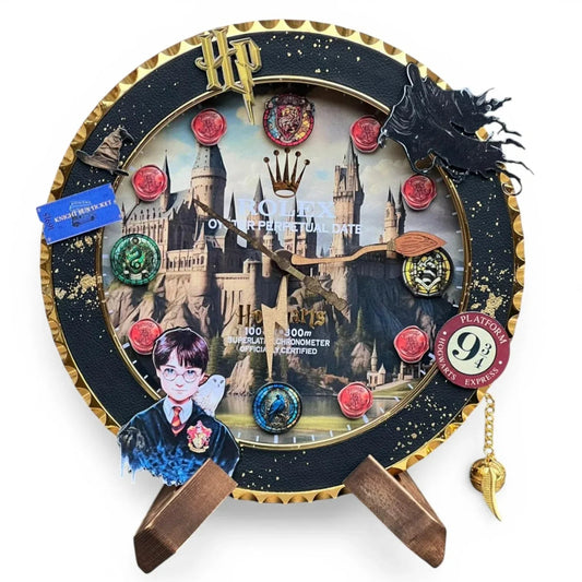 Orologio da Parete Custom Pop Art – Hogwarts x Harry Potter