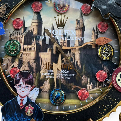 Orologio da Parete Custom Pop Art – Hogwarts x Harry Potter