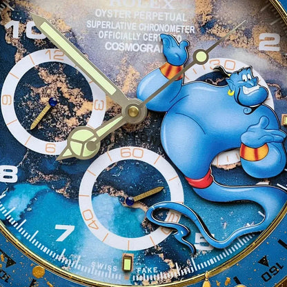 Orologio “Magic Time – Daytona Genie Edition” Custom da Parete - Moon24