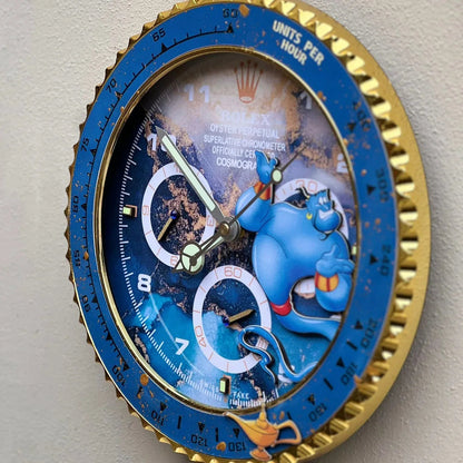 Orologio “Magic Time – Daytona Genie Edition” Custom da Parete - Moon24
