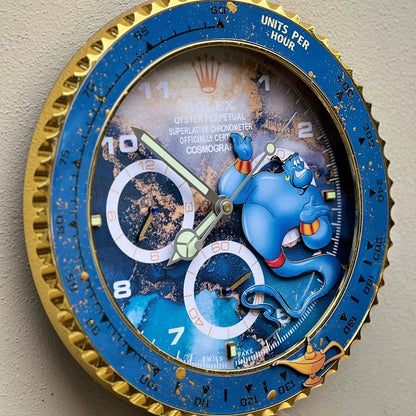Orologio “Magic Time – Daytona Genie Edition” Custom da Parete - Moon24