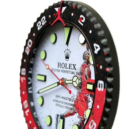 Orologio “Air Time – GMT Master Jump” Custom da Parete - Moon24