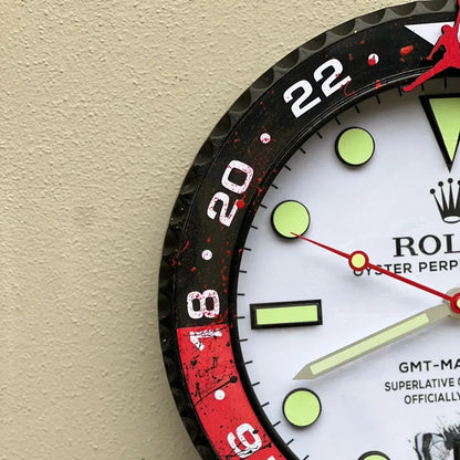 Orologio “Air Time – GMT Master Jump” Custom da Parete - Moon24