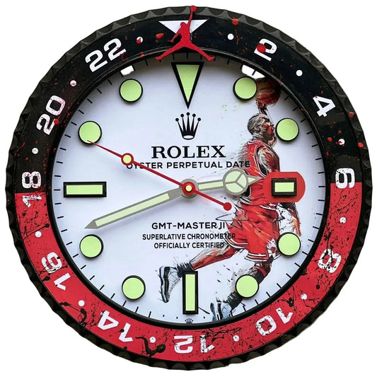 Orologio “Air Time – GMT Master Jump” Custom da Parete - Moon24