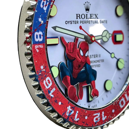 Orologio “Time Swing – Gmt Spider ” Custom da Parete - Moon24