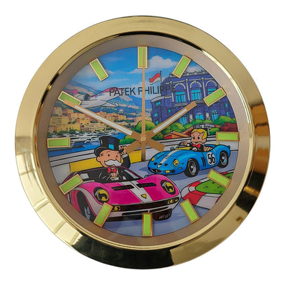 Orologio da Parete Pop Art – Monaco Gran Prix Patek Philippe Edition
