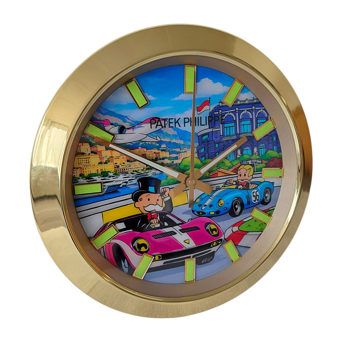 Orologio da Parete Pop Art – Monaco Gran Prix Patek Philippe Edition