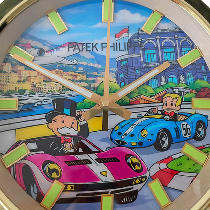 Orologio da Parete Pop Art – Monaco Gran Prix Patek Philippe Edition