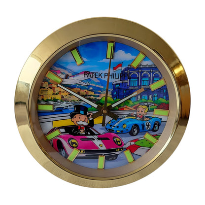 Orologio da Parete Pop Art – Monaco Gran Prix Patek Philippe Edition