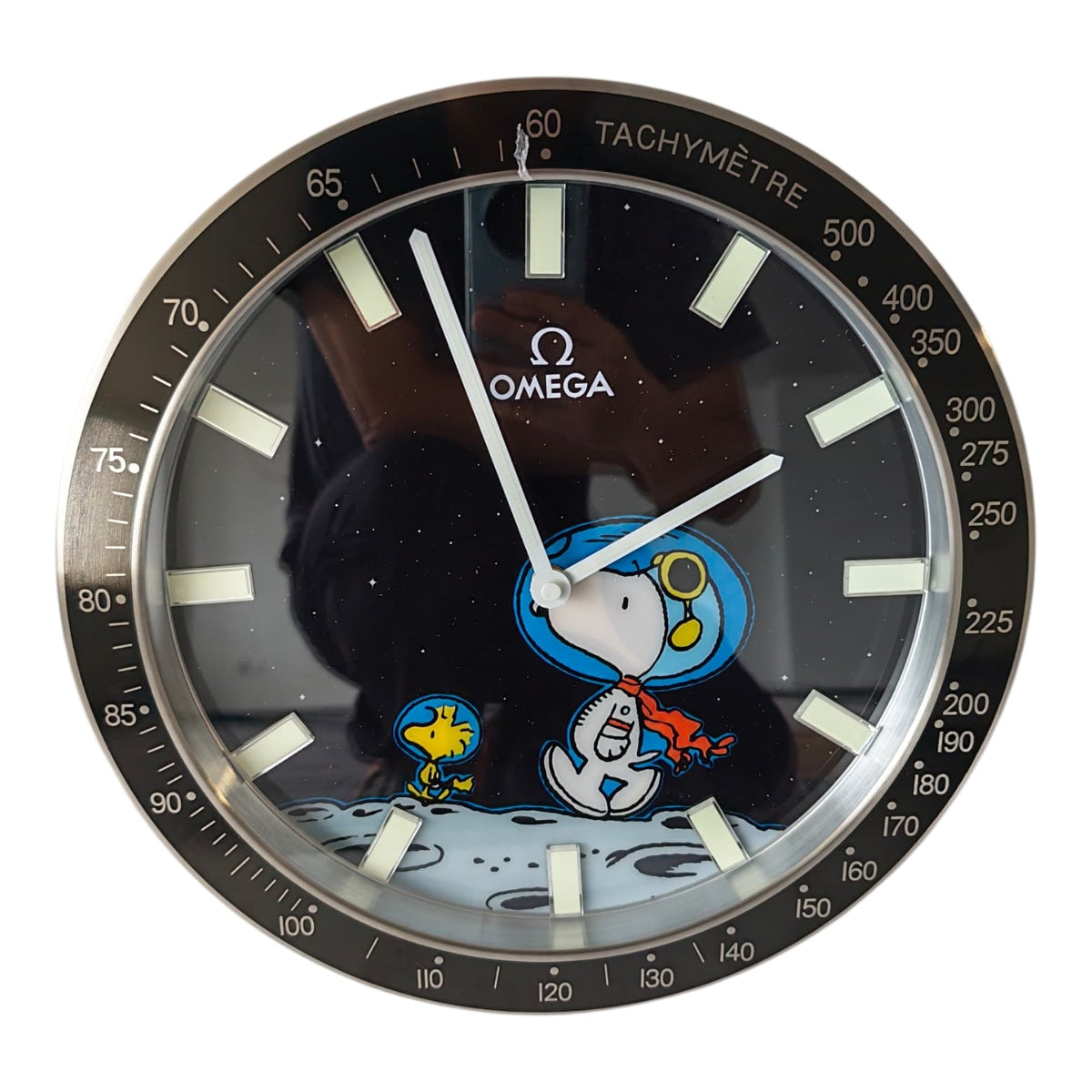 Orologio da Parete Pop Art – Moon Mission Snoopy Omega Speedmaster Edition