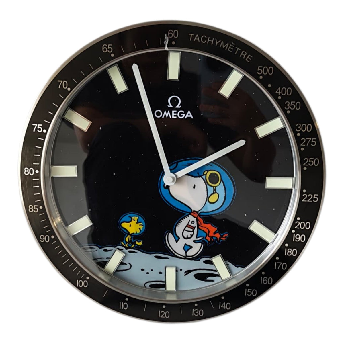 Orologio da Parete Pop Art – Moon Mission Snoopy Omega Speedmaster Edition