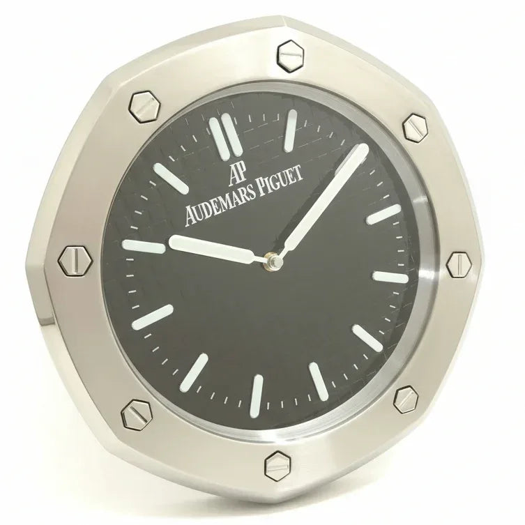 Orologio da Parete Royal Oak 34cm Acciaio Inox Design - Moon24