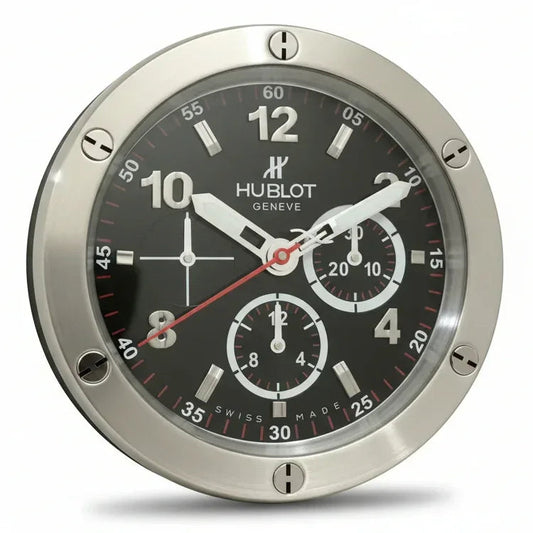 Orologio da Parete Bang Cronografo 35cm Design Moderno - Moon24