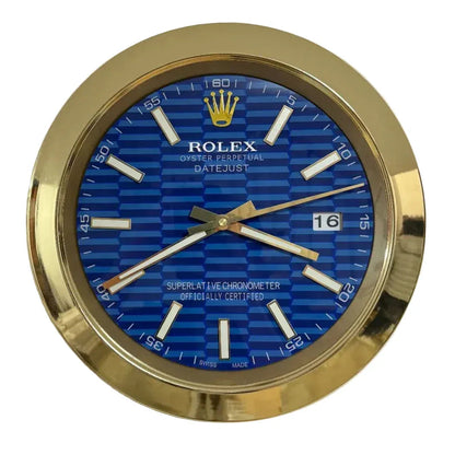 Orologio da Parete DateJust New 35cm Acciaio Inox Moderno - Moon24