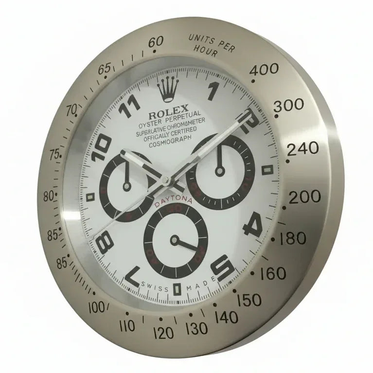 Orologio da Parete Daytona Special 35cm Acciaio Inox Edizione Limitata - Moon24