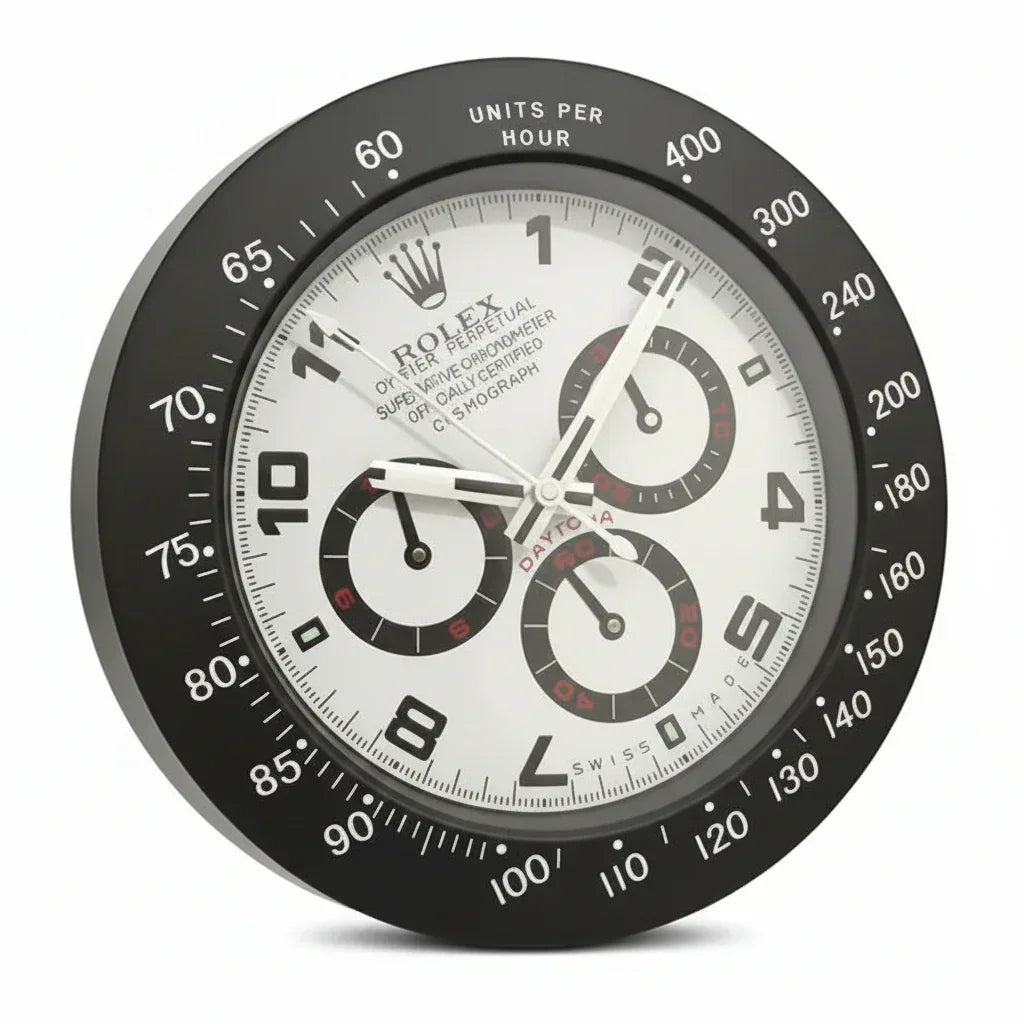 Orologio da Parete Daytona Special 35cm Acciaio Inox Edizione Limitata - Moon24