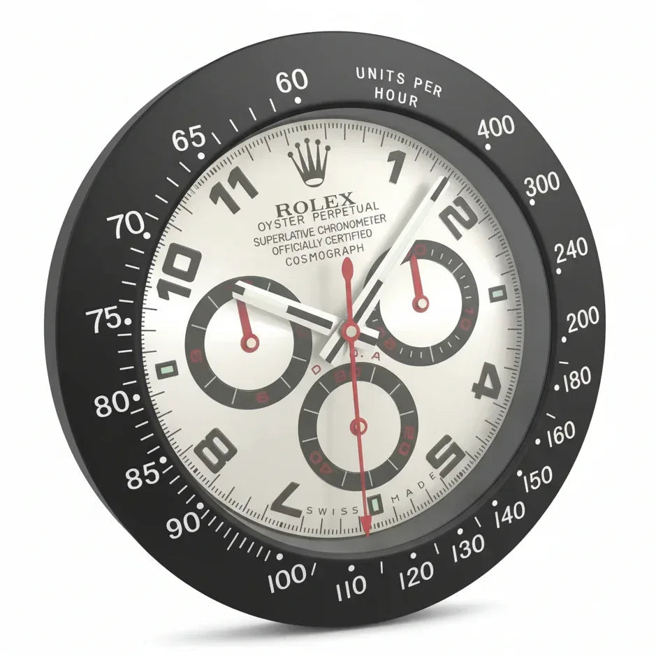 Orologio da Parete Daytona Special 35cm Acciaio Inox Edizione Limitata - Moon24