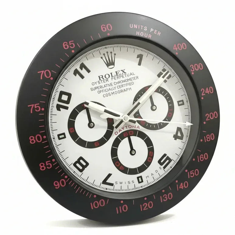 Orologio da Parete Daytona Special 35cm Acciaio Inox Edizione Limitata - Moon24