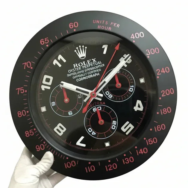 Orologio da Parete Daytona Special 35cm Acciaio Inox Edizione Limitata - Moon24