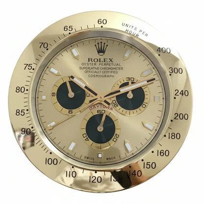 Orologio da Parete Daytona Classic 35cm Acciaio Inox Sportivo - Moon24