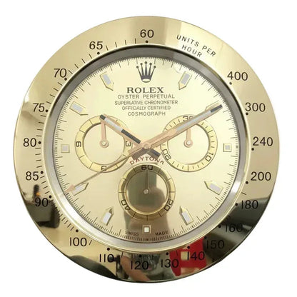 Orologio da Parete Daytona Classic 35cm Acciaio Inox Sportivo - Moon24