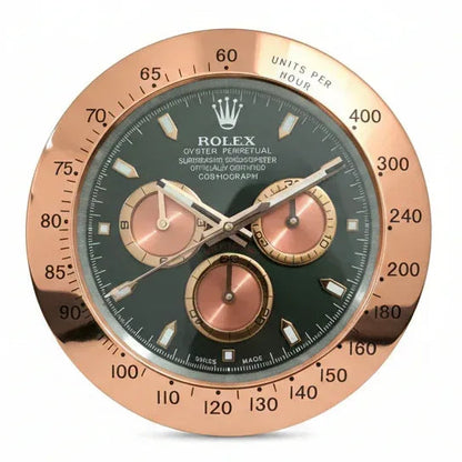 Orologio da Parete Daytona Classic 35cm Acciaio Inox Sportivo - Moon24