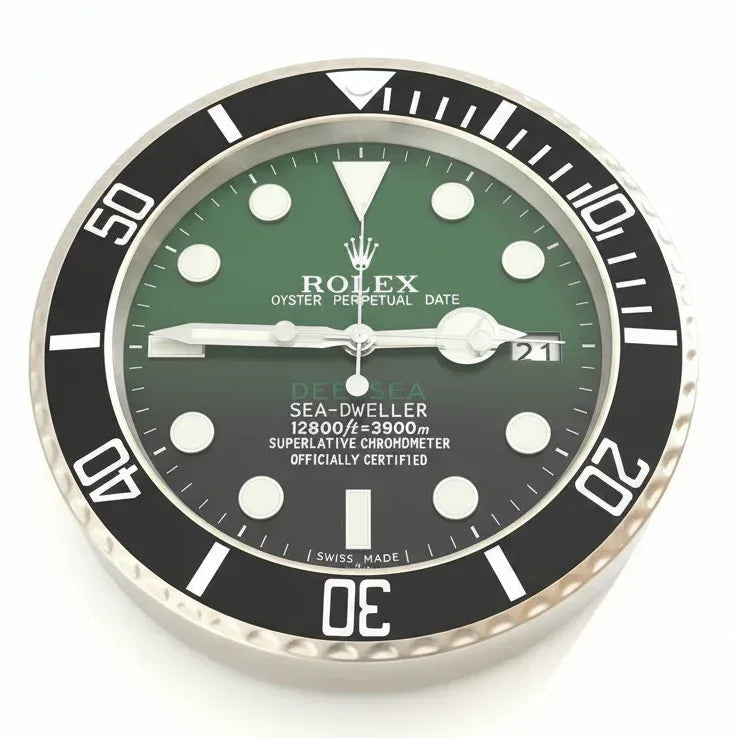 Orologio da Parete Deepsea 35cm Acciaio Inox Professionale - Moon24