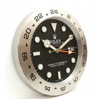 Orologio da Parete Explorer 35cm Acciaio Inox Avventura - Moon24