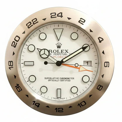 Orologio da Parete Explorer 35cm Acciaio Inox Avventura - Moon24