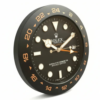 Orologio da Parete Explorer 35cm Acciaio Inox Avventura - Moon24