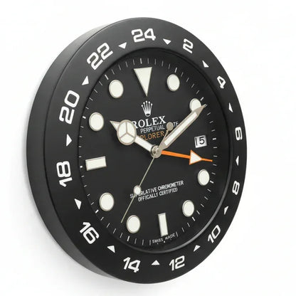 Orologio da Parete Explorer 35cm Acciaio Inox Avventura - Moon24